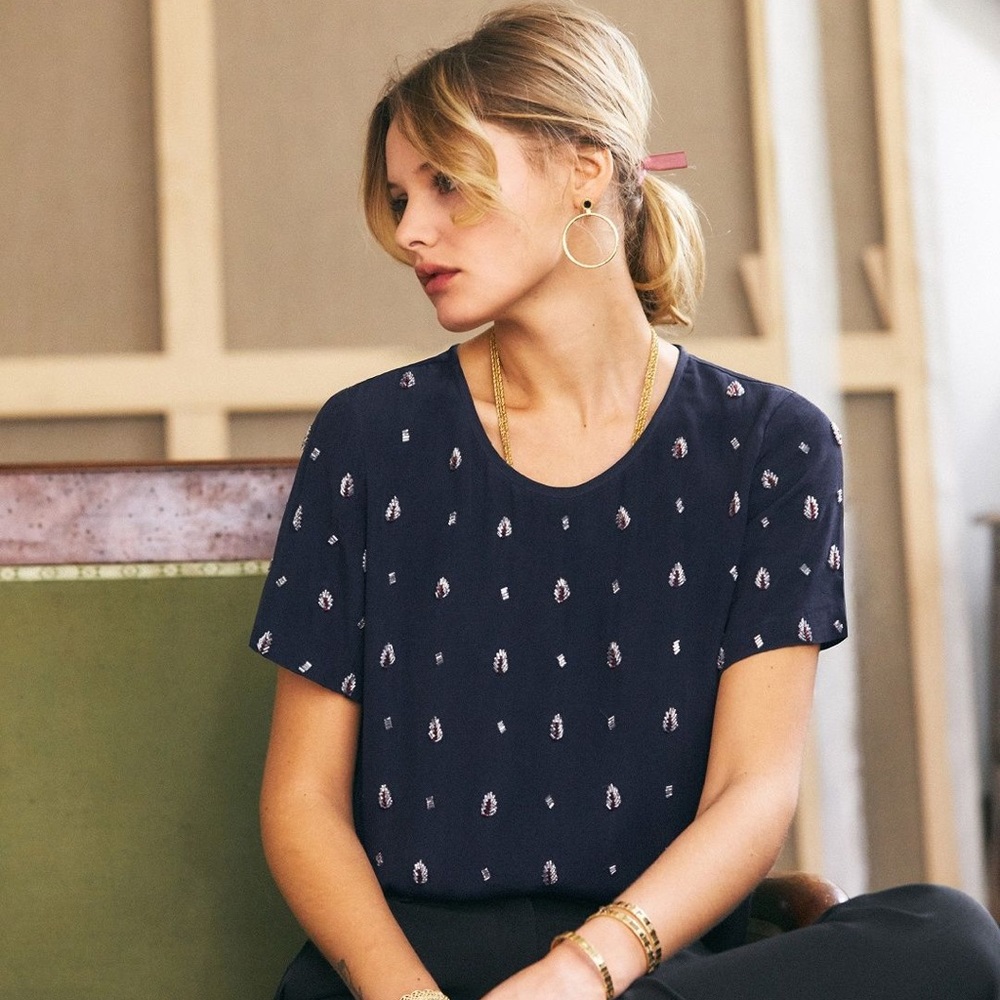 Sezane Anouk Blouse